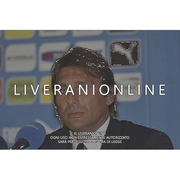 ROMA 19-08-2014 PRESENTAZIONE DEL NUOVO ALLENATORE DELLA NAZIONALE ITALIANA ANTONIO CONTE NELLA FOTO ANTONIO CONTE FOTO FABRIZIO CORRADETTI-AG ALDO LIVERANI SAS