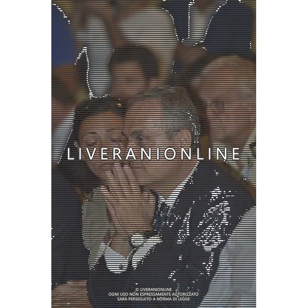 ROMA 19-08-2014 PRESENTAZIONE DEL NUOVO ALLENATORE DELLA NAZIONALE ITALIANA ANTONIO CONTE NELLA FOTO CLAUDIO LOTITO FOTO FABRIZIO CORRADETTI-AG ALDO LIVERANI SAS