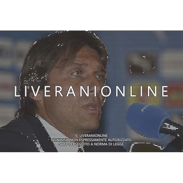 ROMA 19-08-2014 PRESENTAZIONE DEL NUOVO ALLENATORE DELLA NAZIONALE ITALIANA ANTONIO CONTE NELLA FOTO ANTONIO CONTE FOTO FABRIZIO CORRADETTI-AG ALDO LIVERANI SAS