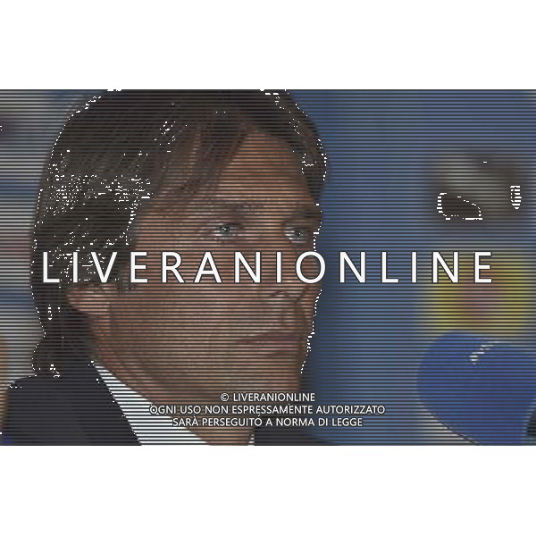 ROMA 19-08-2014 PRESENTAZIONE DEL NUOVO ALLENATORE DELLA NAZIONALE ITALIANA ANTONIO CONTE NELLA FOTO ANTONIO CONTE FOTO FABRIZIO CORRADETTI-AG ALDO LIVERANI SAS