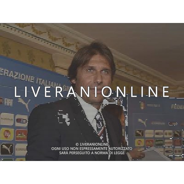 ROMA 19-08-2014 PRESENTAZIONE DEL NUOVO ALLENATORE DELLA NAZIONALE ITALIANA ANTONIO CONTE NELLA FOTO ANTONIO CONTE FOTO FABRIZIO CORRADETTI-AG ALDO LIVERANI SAS