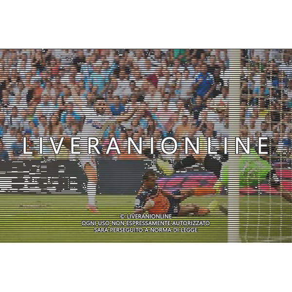Romain ALESSANDRIN - 17.08.2014 - Marseille / Montpellier - 2eme journee de Ligue 1 Photo : Fred Porcu / Icon Sport AG ALDO LIVERANI SAS ONLY ITALY