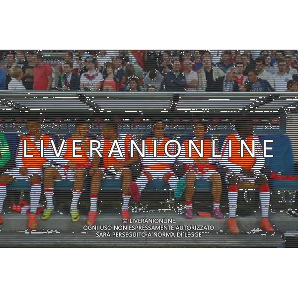 Nabil DIRAR / Yannick FERREIRA CARRASCO / Layvin KURZAWA / Radamel Falcao / Bernardo SILVA / Tiemoue BAKAYOKO - 17.08.2014 - Bordeaux / Monaco - 2eme journee de Ligue 1 - Photo : Manuel Blondeau / Icon Sport AG ALDO LIVERANI SAS ONLY ITALY