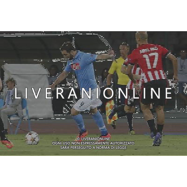 NAPOLI - ATHLETIC BILBAO PRELIMINARI DI CHAMPIONS LEAGUE 19 Agosto 2014 NELLA FOTO: HIGUAIN ©MOSCA/Agenzia Aldo Liverani sas