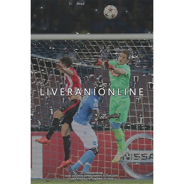 NAPOLI - ATHLETIC BILBAO PRELIMINARI DI CHAMPIONS LEAGUE 19 Agosto 2014 NELLA FOTO: RAFAEL ©MOSCA/Agenzia Aldo Liverani sas