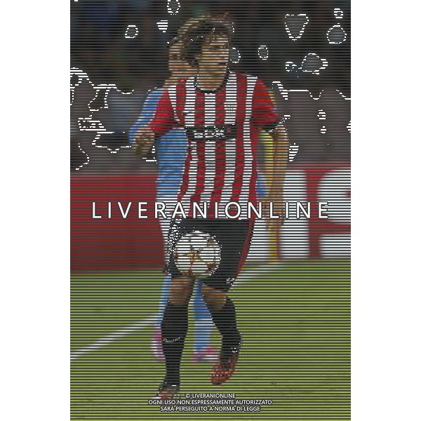 ATHLETIC CLUB BILBAO NELLA FOTO: ANDER ITURRASPE FOTO MOSCA- AG.LIVERANI PRELIMINARI DI CHAMPIONS LEAGUE 19-80-2014 NAPOLI ATLETIC BILBAO