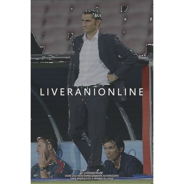 ATHLETIC CLUB BILBAO NELLA FOTO: ERNESTO VALVERDE FOTO MOSCA- AG.LIVERANI PRELIMINARI DI CHAMPIONS LEAGUE 19-80-2014 NAPOLI ATLETIC BILBAO