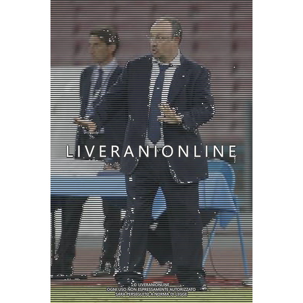 NAPOLI CALCIO NELLA FOTO: RAFA BENITEZ FOTO MOSCA- AG.LIVERANI PRELIMINARI DI CHAMPIONS LEAGUE 19-80-2014 NAPOLI ATLETIC BILBAO