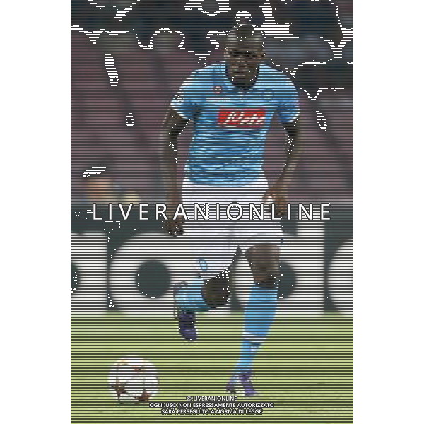 NAPOLI CALCIO NELLA FOTO: KALIDOU KOULIBALY FOTO MOSCA- AG.LIVERANI PRELIMINARI DI CHAMPIONS LEAGUE 19-80-2014 NAPOLI ATLETIC BILBAO