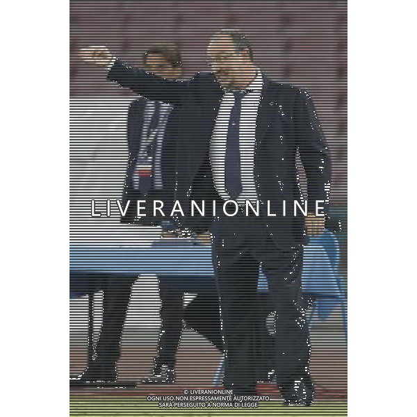 NAPOLI CALCIO NELLA FOTO: RAFA BENITEZ FOTO MOSCA- AG.LIVERANI PRELIMINARI DI CHAMPIONS LEAGUE 19-80-2014 NAPOLI ATLETIC BILBAO
