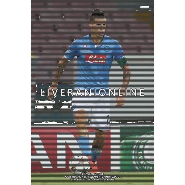 NAPOLI CALCIO NELLA FOTO: MAREK HAMSIK FOTO MOSCA- AG.LIVERANI PRELIMINARI DI CHAMPIONS LEAGUE 19-80-2014 NAPOLI ATLETIC BILBAO