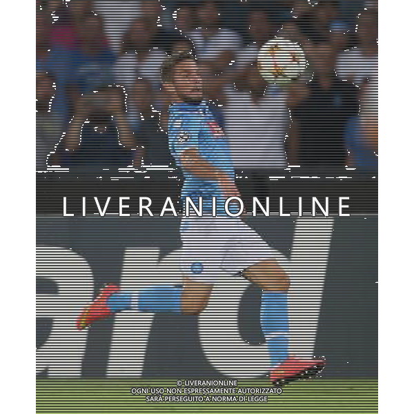 NAPOLI CALCIO NELLA FOTO: DRIES MERTENS FOTO MOSCA- AG.LIVERANI PRELIMINARI DI CHAMPIONS LEAGUE 19-80-2014 NAPOLI ATLETIC BILBAO