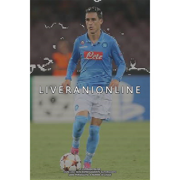 NAPOLI CALCIO NELLA FOTO: JOSE\' CALLEJON FOTO MOSCA- AG.LIVERANI PRELIMINARI DI CHAMPIONS LEAGUE 19-80-2014 NAPOLI ATLETIC BILBAO