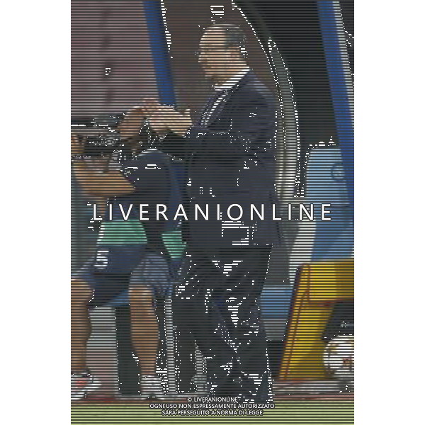 NAPOLI CALCIO NELLA FOTO: RAFA BENITEZ FOTO MOSCA- AG.LIVERANI PRELIMINARI DI CHAMPIONS LEAGUE 19-80-2014 NAPOLI ATLETIC BILBAO