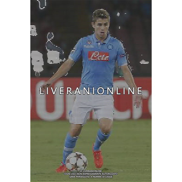 NAPOLI CALCIO NELLA FOTO: JORGINHO FOTO MOSCA- AG.LIVERANI PRELIMINARI DI CHAMPIONS LEAGUE 19-80-2014 NAPOLI ATLETIC BILBAO