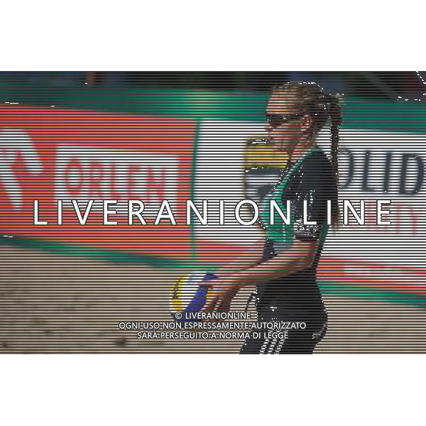 20.08.2014 - Stare Jablonki , siatkowka plazowa , beach volleyball , World Tour , FIVB Stare Jablonki Grand Slam 2014 , Czechy (zielone) - Szwecja (czarne) , Czech Republic (green) - Sweden (black) N/Z Marketa Slukova Fot. Karol Bartnik / MPAimages.com/NEWSPIX.PL --- Newspix.pl /Agenzia Aldo Liverani sas - ITALY ONLY - Repubblica Ceca - Svezia beach volley FIVB Grande Slam 20.08.2014 *** Local Caption *** www.newspix.pl mail us: info@newspix.pl call us: 0048 022 23 22 222 --- Polish Picture Agency by Ringier Axel Springer Poland