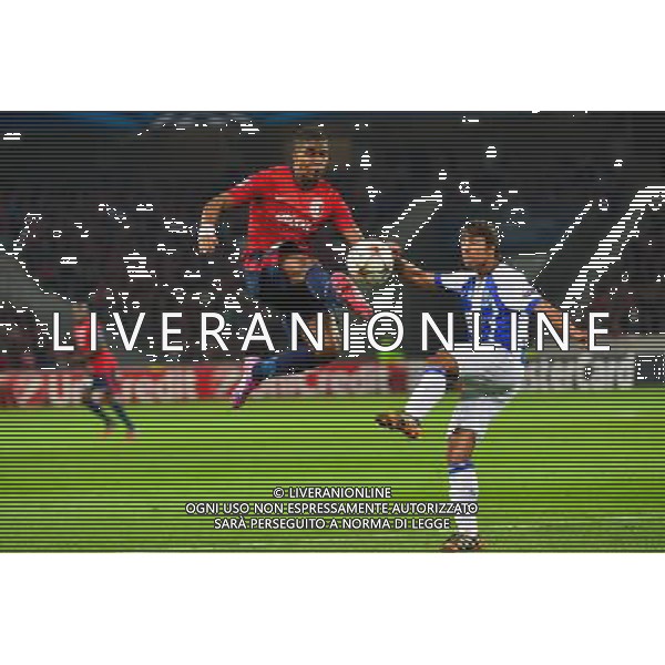 Franck BERIA / Juan QUINTERO - 20.08.2014 - Lille / Porto - Barrage Aller Champions League Photo : Dave Winter / Icon Sport AG ALDO LIVERANI SAS ONLY ITALY