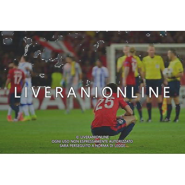 Deception Marko BASA - 20.08.2014 - Lille / Porto - Barrage Aller Champions League Photo : Dave Winter / Icon Sport AG ALDO LIVERANI SAS ONLY ITALY