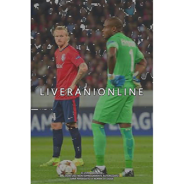 Deception Simon KJAER / Vincent ENYEAMA - 20.08.2014 - Lille / Porto - Barrage Aller Champions League Photo : Dave Winter / Icon Sport AG ALDO LIVERANI SAS ONLY ITALY
