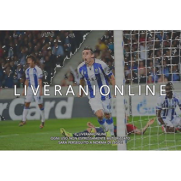 Joie Hector HERRERA - 20.08.2014 - Lille / Porto - Barrage Aller Champions League Photo : Dave Winter / Icon Sport AG ALDO LIVERANI SAS ONLY ITALY