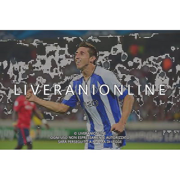Joie Hector HERRERA - 20.08.2014 - Lille / Porto - Barrage Aller Champions League Photo : Dave Winter / Icon Sport AG ALDO LIVERANI SAS ONLY ITALY