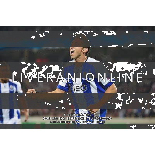 Joie Hector HERRERA - 20.08.2014 - Lille / Porto - Barrage Aller Champions League Photo : Dave Winter / Icon Sport AG ALDO LIVERANI SAS ONLY ITALY