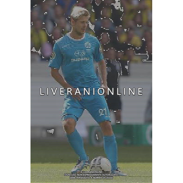 firo : Fußball,Fussball : 16.08.2014 DFB-Pokal Saison 2014/2015, 1. Runde SV Stuttgarter Kickers - Borussia Dortmund, BVB, Kickers, Marc Stein ( Kickers ), Einzelaktion $worldrightsEs gelten unsere AGB, einsehbar auf www.firosportphoto.de copyright by firo sportphoto: Coesfelder Str. 207 D- 48249 Dülmen www.firosportphoto.de mail@firosportphoto.de (V o l k s b a n k B o c h u m - W i t t e n ) BLZ.: 430 601 29 Kt. Nr.: 341 117 100 Tel: +49-2594 - 9916004 Fax: +49-2594 - 9916005 AG ALDO LIVERANI SAS ONLY ITALY