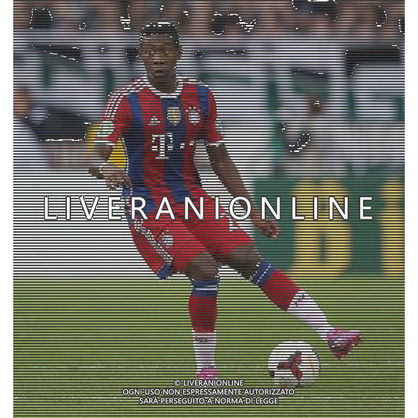 firo : 17.08.2014 Fu§ball, 2.Bundesliga, DFB-Pokal, DFB Pokal, 1.Runde, Saison 2014/2015, Preu§en Preussen MŸnster Muenster - FCB FC Bayern MŸnchen Muenchen 1:4 FCB David Alaba, Einzelaktion $worldrights,Es gelten unsere AGB, einsehbar auf www.firosportphoto.de, copyright by firo sportphoto: Coesfelder Str. 207 D-48249 DŸlmen www.firosportphoto.de mail@firosportphoto.de (V o l k s b a n k B o c h u m - W i t t e n ) BLZ.: 430 601 29 Kt. Nr.: 341 117 100 Tel:Ê +49-2594-9916004 Fax:Ê+49-2594-9916005 AG ALDO LIVERANI SAS ONLY ITALY