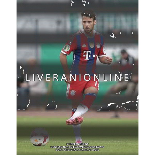 firo : 17.08.2014 Fu§ball, 2.Bundesliga, DFB-Pokal, DFB Pokal, 1.Runde, Saison 2014/2015, Preu§en Preussen MŸnster Muenster - FCB FC Bayern MŸnchen Muenchen 1:4 FCB Juan Bernat, Einzelaktion $worldrights,Es gelten unsere AGB, einsehbar auf www.firosportphoto.de, copyright by firo sportphoto: Coesfelder Str. 207 D-48249 DŸlmen www.firosportphoto.de mail@firosportphoto.de (V o l k s b a n k B o c h u m - W i t t e n ) BLZ.: 430 601 29 Kt. Nr.: 341 117 100 Tel:Ê +49-2594-9916004 Fax:Ê+49-2594-9916005 AG ALDO LIVERANI SAS ONLY ITALY