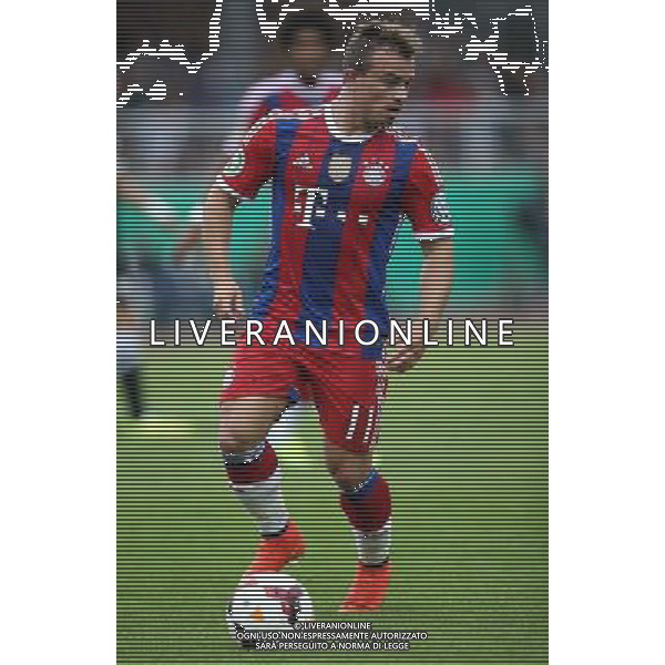 firo Fu§ball,Fussball, 17.08.2014 DFB Pokal SC Preu§en Preussen SCP Muenster MŸnster - FC Bayern MŸnchen 1:4 Einzelaktion Xherdan Shaqiri $worldrightsEs gelten unsere AGB, einsehbar auf www.firosportphoto.de copyright by firo sportphoto: Coesfelder Stra§e 207 48249 DŸlmen Duelmen www.firosportphoto.de mail@firosportphoto.de (V o l k s b a n k B o c h u m - W i t t e n ) BLZ.: 430 601 29 Kt. Nr.: 341 117 100 Tel:Ê 0209 - 9304402 Fax:Ê 0209 - 9304443 AG ALDO LIVERANI SAS ONLY ITALY