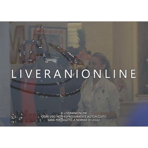 Hotel Vittoria, primo giorno di riprese del film Rosso 1000 Miglia. Brescia 20 Agosto 2014. AG ALDO LIVERANI SAS 
