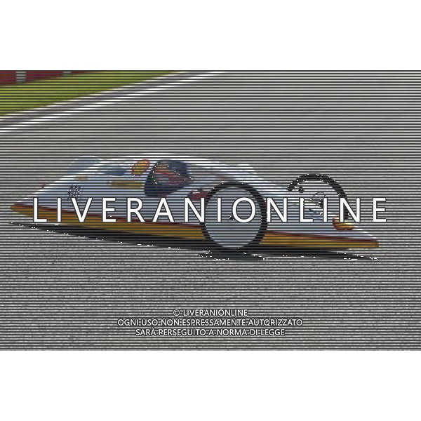 Fernando Alonso (ESP), Scuderia Ferrari drives a car from the Shell Eco Marathon 21.08.2014. Formula 1 World Championship, Rd 12, Belgian Grand Prix, Spa Francorchamps, Belgium, Preparation Day. AG ALDO LIVERANI SAS ONLY ITALY