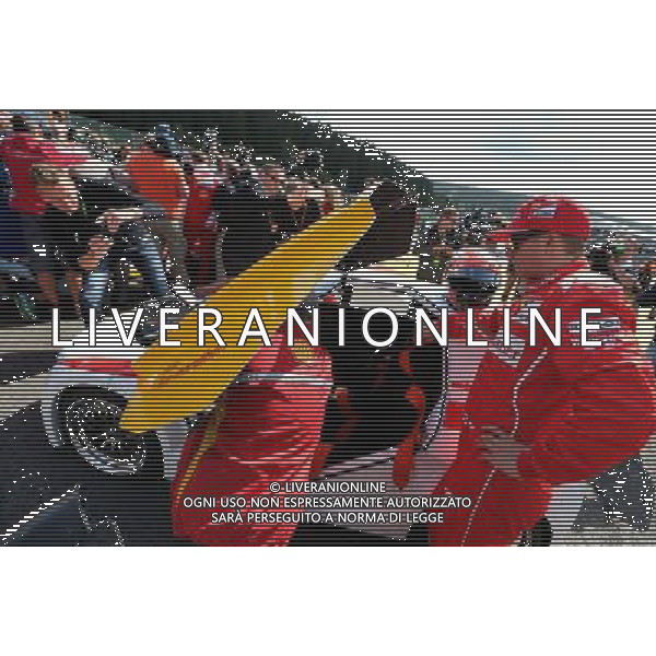 Kimi Raikkonen (FIN), Scuderia Ferrari drives a car from the Shell Eco Marathon 21.08.2014. Formula 1 World Championship, Rd 12, Belgian Grand Prix, Spa Francorchamps, Belgium, Preparation Day. AG ALDO LIVERANI SAS ONLY ITALY