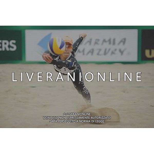 21.08.2014 - Stare Jablonki , siatkowka plazowa , beach volleyball , World Tour , FIVB Stare Jablonki Grand Slam 2014 , Brazylia (biale) - Polskia (niebieskie) , Brazil (white) - Poland (blue) N/Z Taiana Lima Fot. Karol Bartnik / MPAimages.com/NEWSPIX.PL --- Newspix.pl /Agenzia Aldo Liverani sas - ITALY ONLY - Brasile - Polonia beach volley femminile World Tour, FIVB Stare Jablonki Grande Slam 2014 *** Local Caption *** www.newspix.pl mail us: info@newspix.pl call us: 0048 022 23 22 222 --- Polish Picture Agency by Ringier Axel Springer Poland