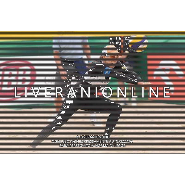 21.08.2014 - Stare Jablonki , siatkowka plazowa , beach volleyball , World Tour , FIVB Stare Jablonki Grand Slam 2014 , Brazylia (biale) - Polska (niebieskie) , Brazil - Poland N/Z Taiana Lima Fot. Mariusz Palczynski / MPAimages.com/NEWSPIX.PL --- Newspix.pl /Agenzia Aldo Liverani sas - ITALY ONLY - Brasile - Polonia beach volley femminile World Tour, FIVB Stare Jablonki Grande Slam 2014 *** Local Caption *** www.newspix.pl mail us: info@newspix.pl call us: 0048 022 23 22 222 --- Polish Picture Agency by Ringier Axel Springer Poland