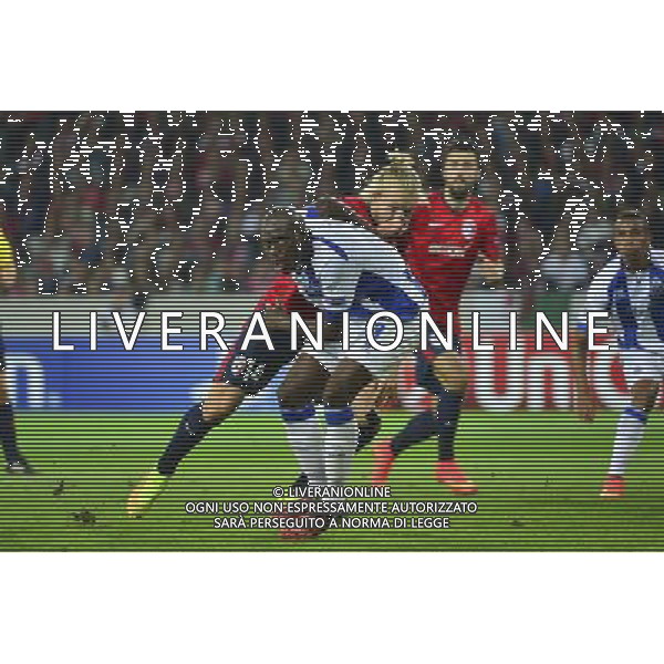 Bruno MARTINS INDI / Simon KJAER - 20.08.2014 - Lille / Porto - Barrage Aller Champions League Photo : Dave Winter / Icon Sport AG ALDO LIVERANI SAS ONLY ITALY