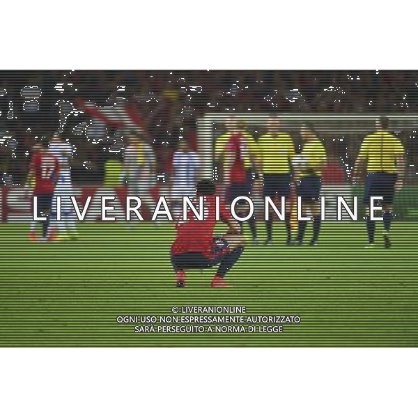 Deception Marko BASA - 20.08.2014 - Lille / Porto - Barrage Aller Champions League Photo : Dave Winter / Icon Sport AG ALDO LIVERANI SAS ONLY ITALY