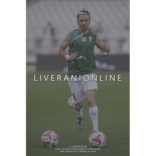 Echauffement - Vincent LABAN - 21.08.2014 - Lyon / Astra Giurgiu - Barrage aller Europa League Photo : Jean Paul Thomas / Icon Sport ag aldo liverani sas only italy