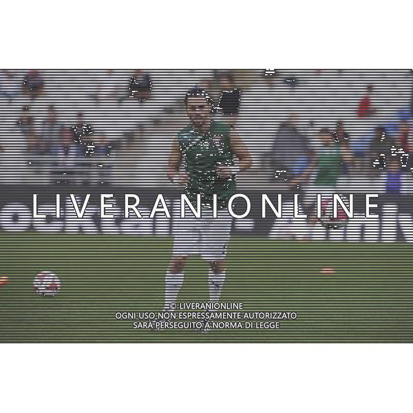 Echauffement - Vincent LABAN - 21.08.2014 - Lyon / Astra Giurgiu - Barrage aller Europa League Photo : Jean Paul Thomas / Icon Sport ag aldo liverani sas only italy