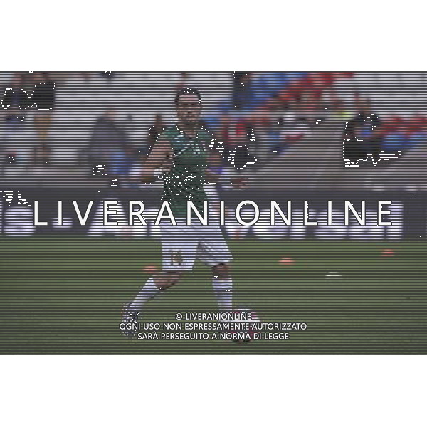 Echauffement - Vincent LABAN - 21.08.2014 - Lyon / Astra Giurgiu - Barrage aller Europa League Photo : Jean Paul Thomas / Icon Sport ag aldo liverani sas only italy