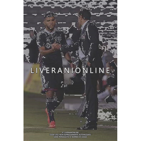 Hubert FOURNIER / Fares BAHLOULI - 21.08.2014 - Lyon / Astra Giurgiu - Barrage aller Europa League Photo : Jean Paul Thomas / Icon Sport ag aldo liverani sas only italy