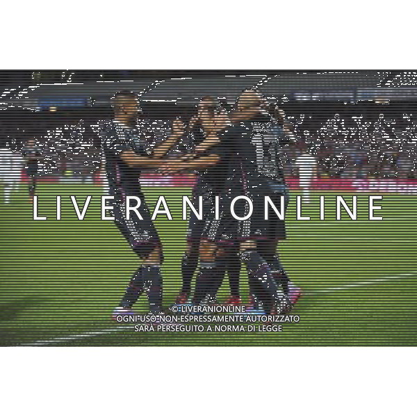 Joie Steed MALBRANQUE - 21.08.2014 - Lyon / Astra Giurgiu - Barrage aller Europa League Photo : Jean Paul Thomas / Icon Sport ag aldo liverani sas only italy