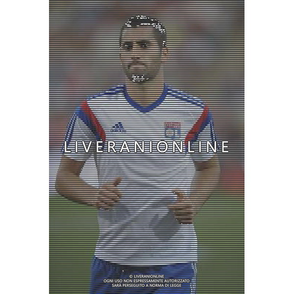 Echauffement - Maxime GONALONS - 21.08.2014 - Lyon / Astra Giurgiu - Barrage aller Europa League Photo : Jean Paul Thomas / Icon Sport ag aldo liverani sas only italy