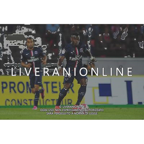 Serge AURIER - 22.08.2014 - Evian Thonon / Paris Saint Germain - 3eme journee de Ligue 1 - Photo : Jean Paul Thomas / Icon Sport AG ALDO LIVERANI SAS ONLY ITALY