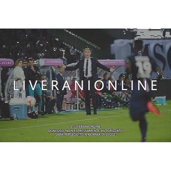 Laurent BLANC - 22.08.2014 - Evian Thonon / Paris Saint Germain - 3eme journee de Ligue 1 - Photo : Jean Paul Thomas / Icon Sport AG ALDO LIVERANI SAS ONLY ITALY