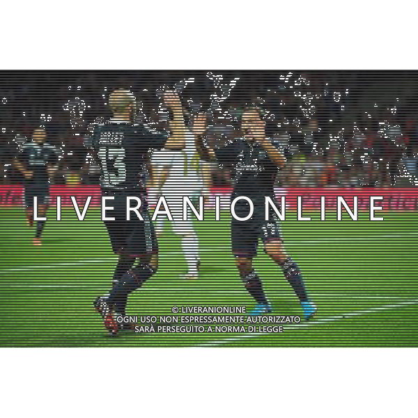 Joie Steed MALBRANQUE - 21.08.2014 - Lyon / Astra Giurgiu - Barrage aller Europa League Photo : Jean Paul Thomas / Icon Sport AG ALDO LIVERANI SAS ONLY ITALY