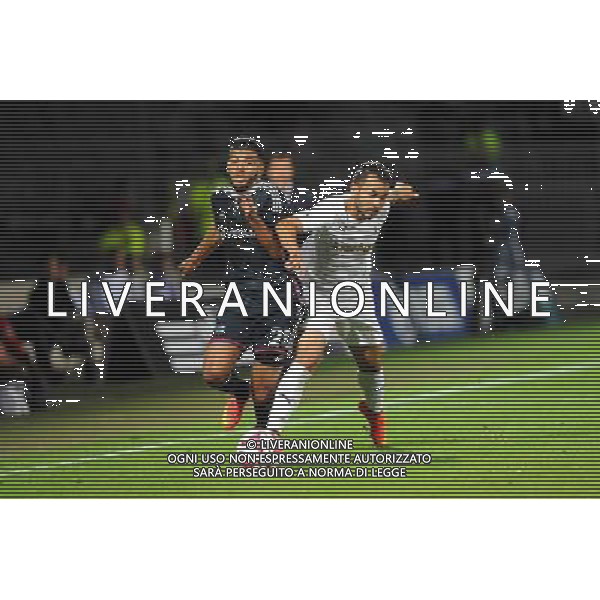 Fares BAHLOULI / Junior MORAIS - 21.08.2014 - Lyon / Astra Giurgiu - Barrage aller Europa League Photo : Jean Paul Thomas / Icon Sport AG ALDO LIVERANI SAS ONLY ITALY