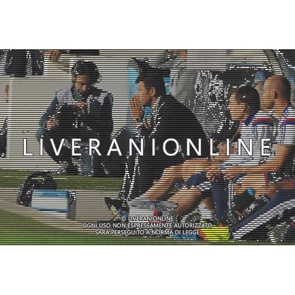 Hubert FOURNIER - 21.08.2014 - Lyon / Astra Giurgiu - Barrage aller Europa League Photo : Jean Paul Thomas / Icon Sport AG ALDO LIVERANI SAS ONLY ITALY