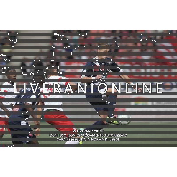 Jonathan PARPEIX - 22.08.2014 - Nancy / Nimes - 4eme journee de Ligue 2 - Photo : Fred Marvaux / Icon Sport AG ALDO LIVERANI SAS ONLY ITALY