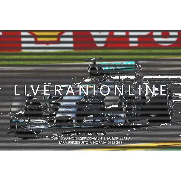 Lewis Hamilton (GBR) Mercedes AMG F1 W05. 23.08.2014. Formula 1 World Championship, Rd 12, Belgian Grand Prix, Spa Francorchamps, Belgium, Qualifying Day. AG ALDO LIVERANI SAS ONLY ITALY
